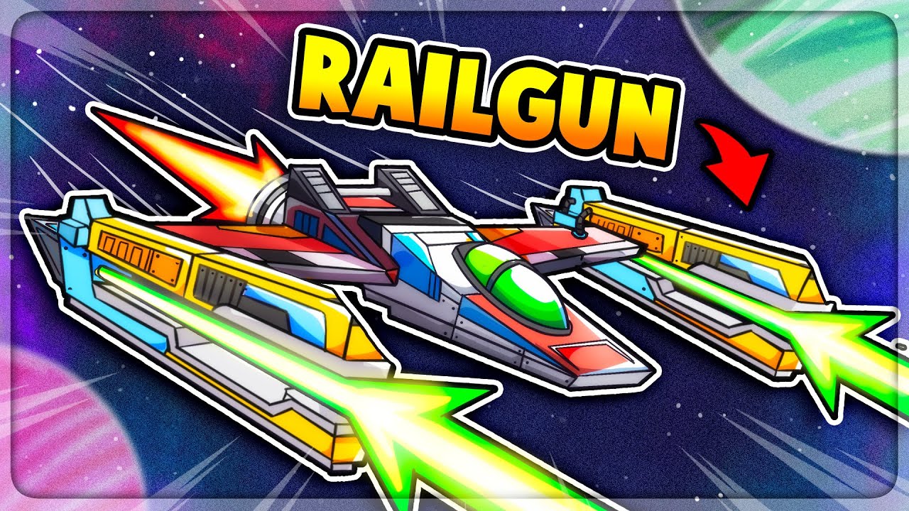 I Upgraded A Railgun To DESTROY REALITY in Nova Drift