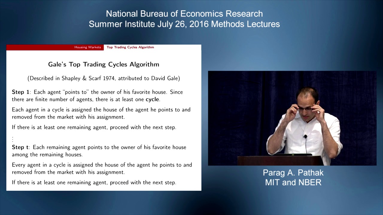 2016 Methods Lecture, Parag Pathak, 
