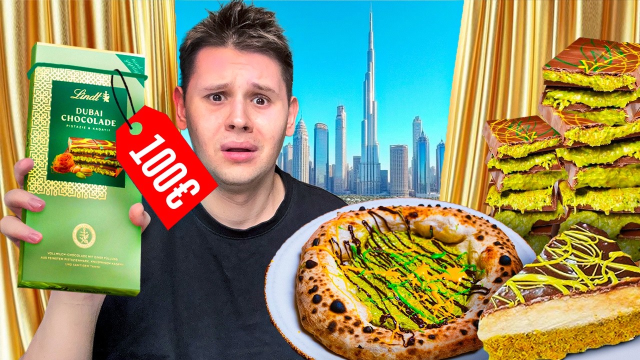 Luxus ABZOCKE! Alle Dubai SCHOKOLADEN PRODUKTE Essen🍫(DUBAI SCHOKOLADEN DÖNER)