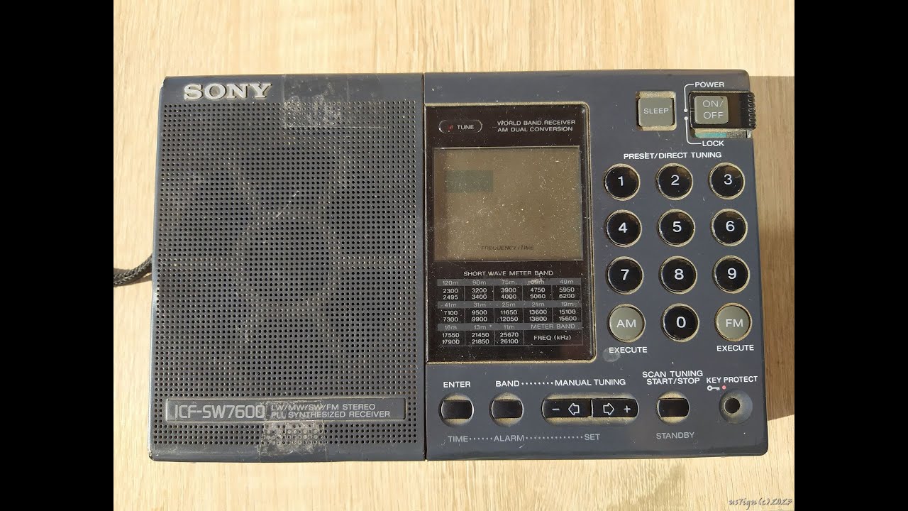 Sony ICF SW7600