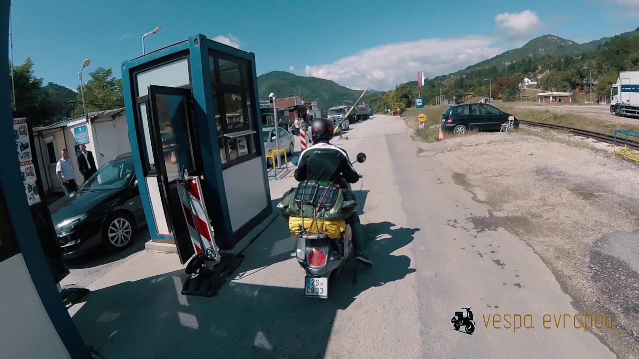 Vespa Balkan Trip 2017 - 04 - Bělehrad - Sarajevo