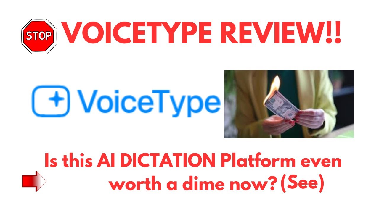 VoiceType Review- Is this AI DICTATION Platform even worth a dime now? See?(Do not Use Yet)