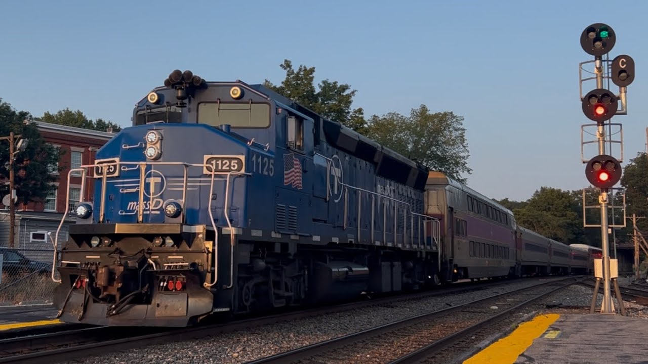 Evening Railfanning in Ayer.