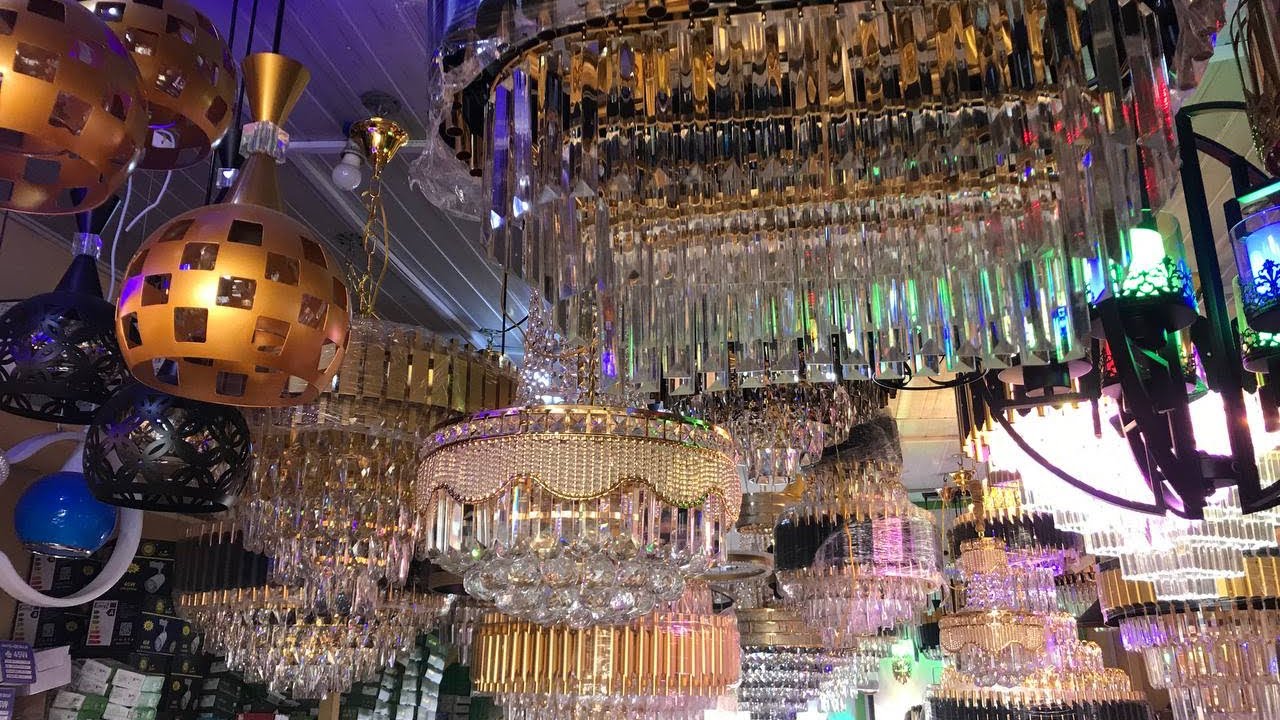 Price Of All Types Of Electrical Light Fittings Like Chandelier, Wall Light, Fence Light, Sockets.