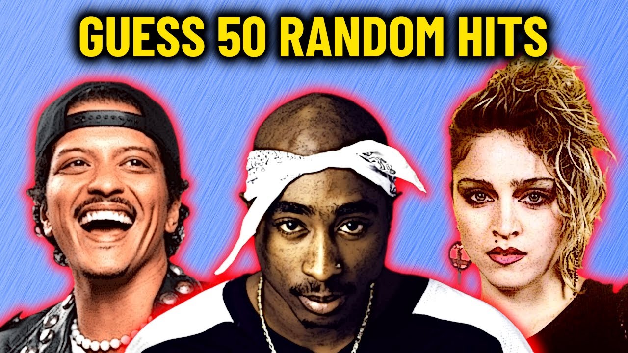 Guess the Song - 50 Random Songs | Music Quiz