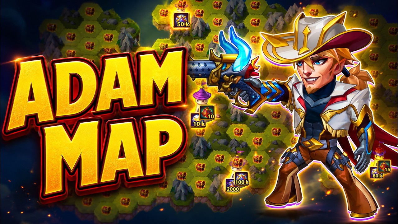 Adam Map Leaked! Best Route in Hero Wars