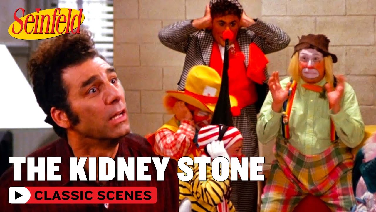 Kramer Passes A Kidney Stone | The Gymnast | Seinfeld
