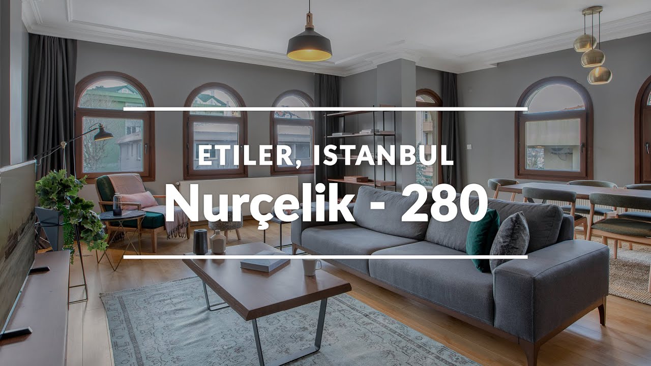Istanbul Apartment Tour | Nurcelik Furnished Apartment in Etiler