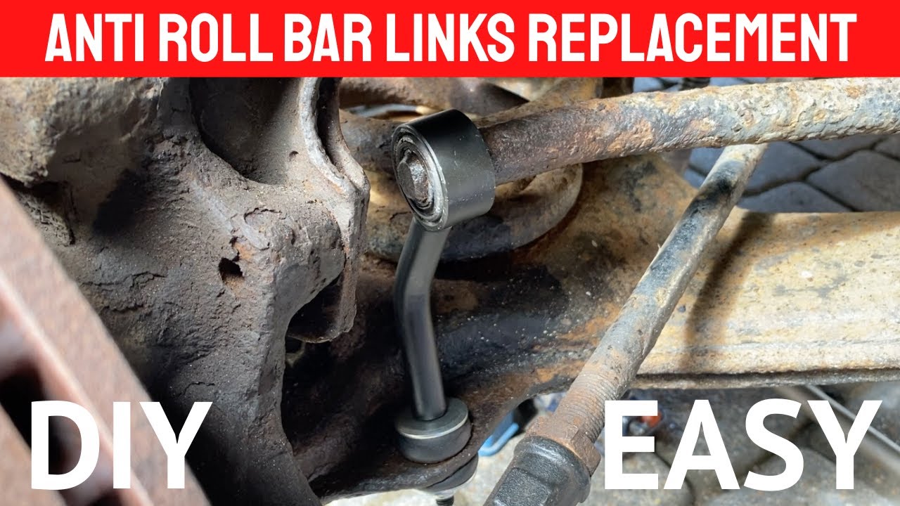 Anti Roll Bar Drop Links Replacement & Spring Hanger Repair - Ford Transit