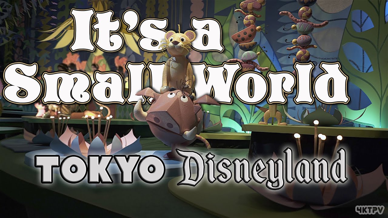 Tokyo Disneyland - It's a Small World - POV complete ride