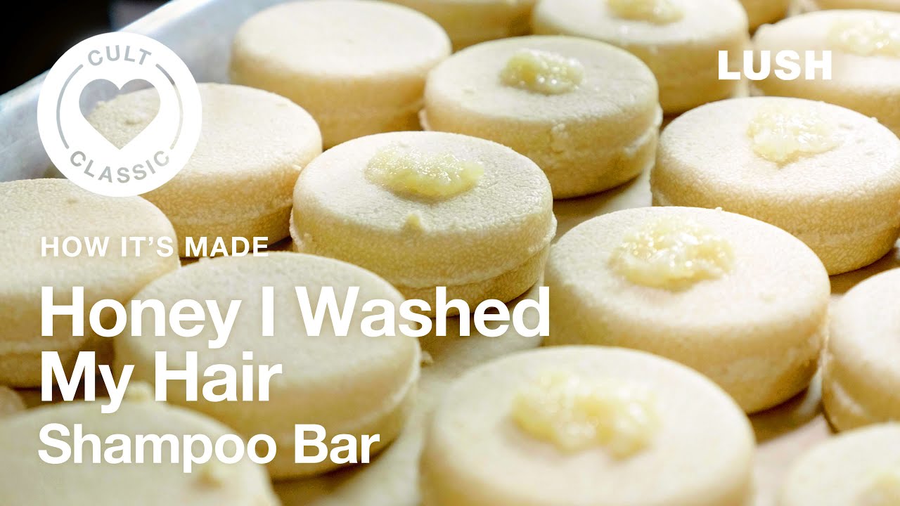 Lush: как это сделано: шампунь Honey I Washed My Hair