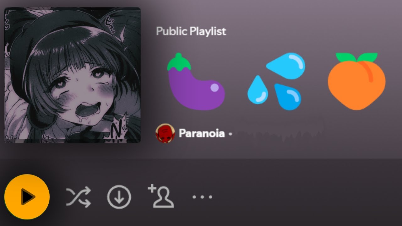 playlist-uri cringe pe spotify