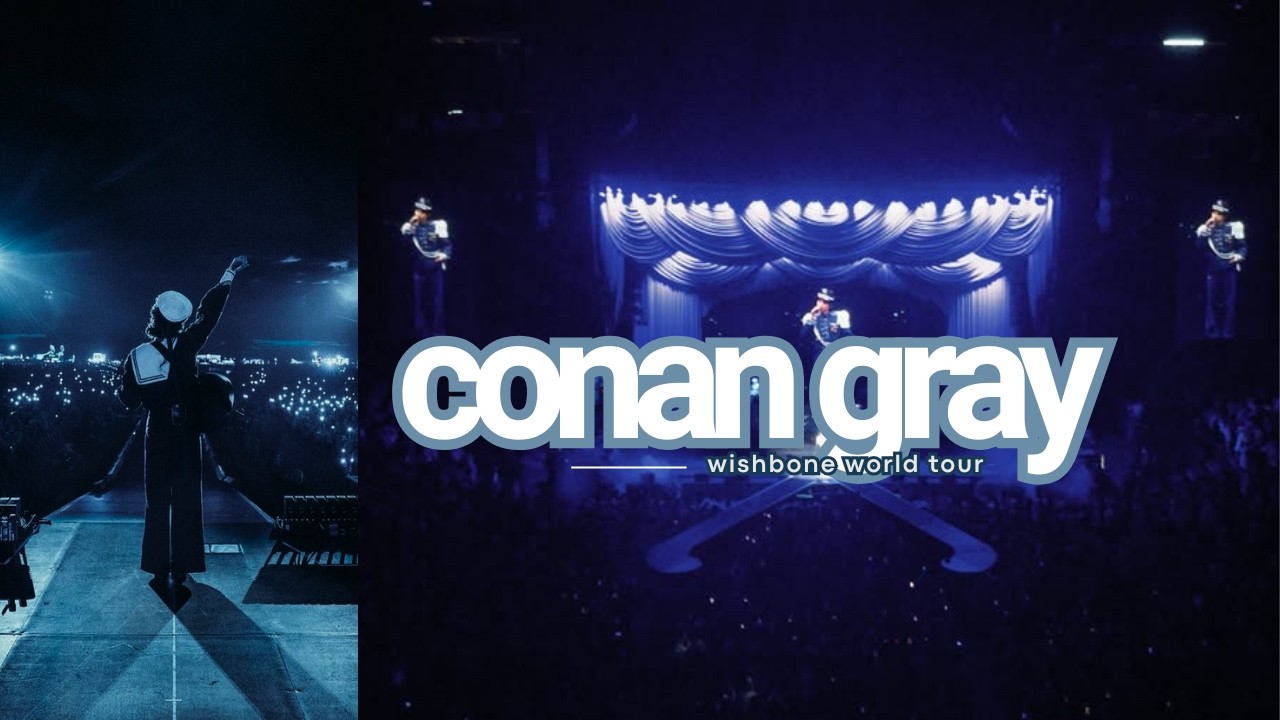 conan gray concert | wishbone world tour night 3 ✮ ⚓︎ ✪