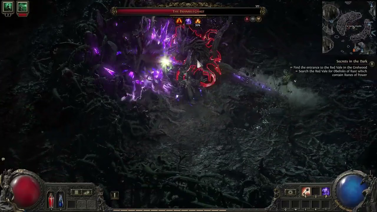 The Brambleghast BOSS FIGHT - Path of Exile 2