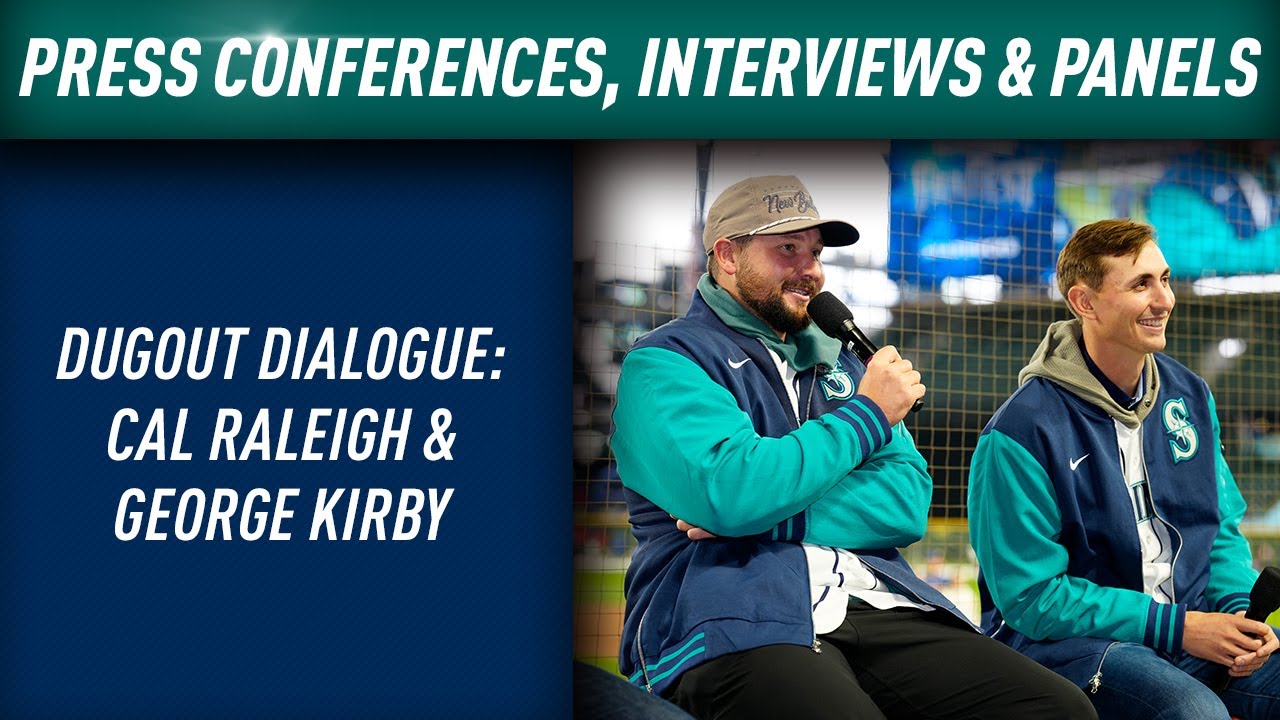 Mariners FanFest Day 1 - Dugout Dialogue: Cal Raleigh & George Kirby