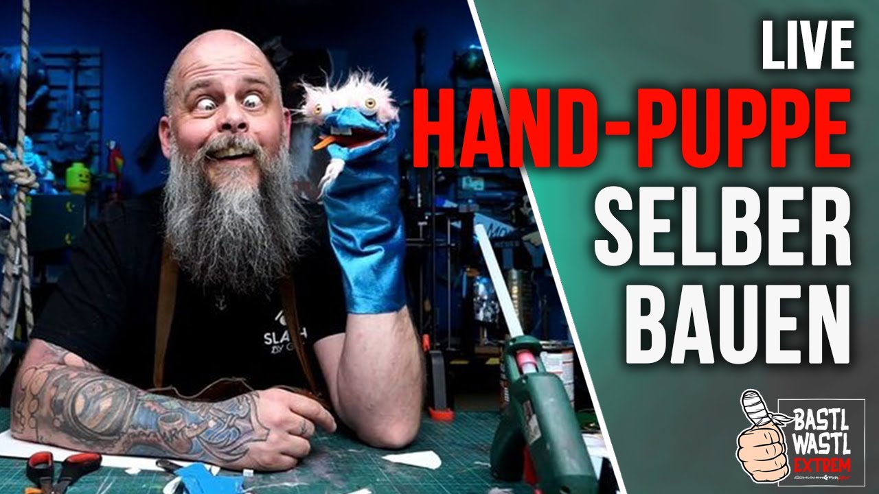 Handpuppe selber basteln (Live)