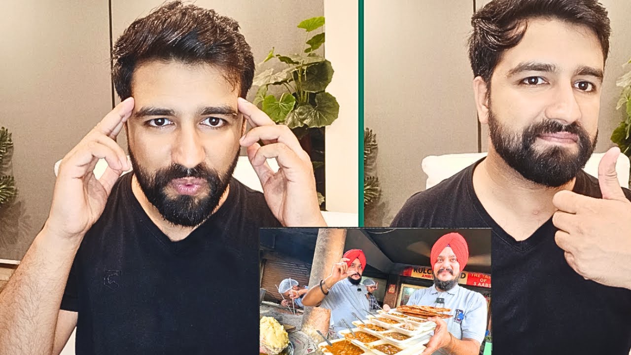 Pakistani Reacts to 50/- Rs Indian Street Food | Ludhiana ka BEST Amritsari Nashta