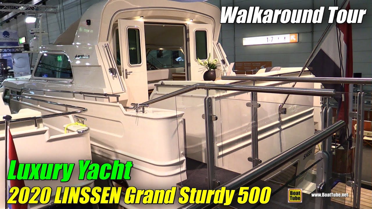 2019 Linssen Grand Sturdy 500 AC Variotop Luxury Yacht - Walkaround - 2019 Boot Dusseldorf