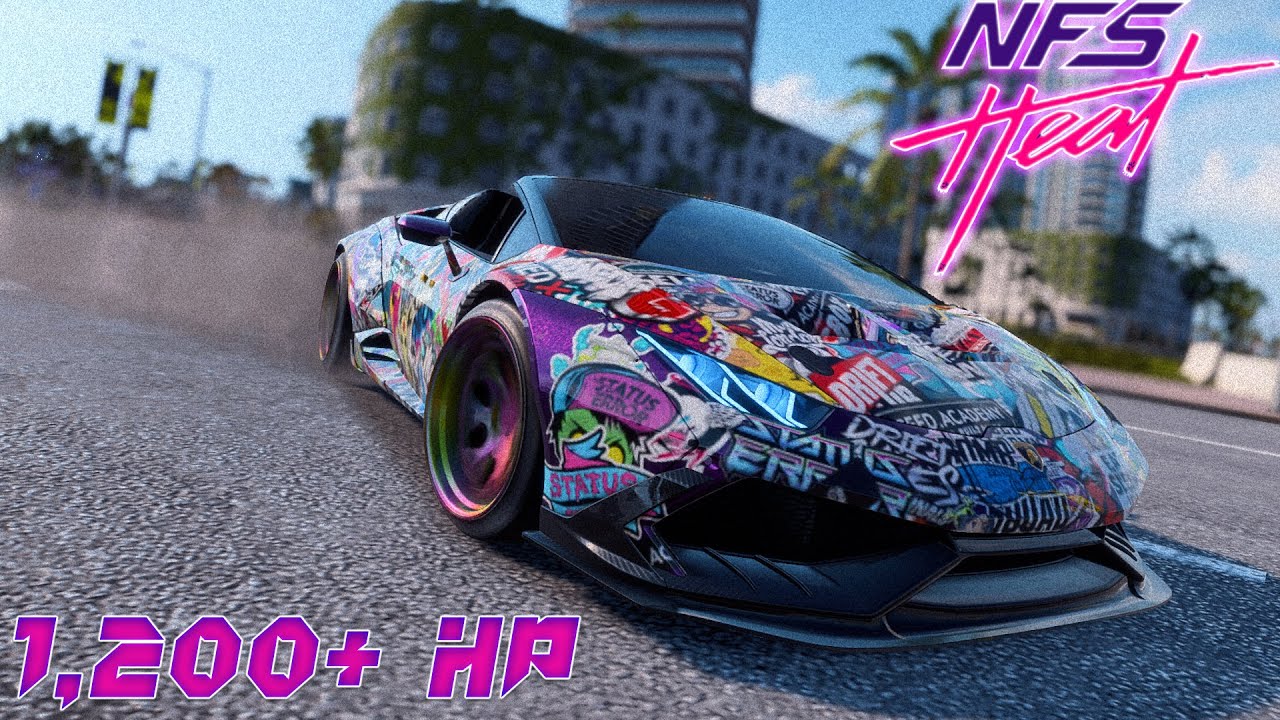 Huracan Drift Build - Need For Speed Heat (Customization & Gameplay)