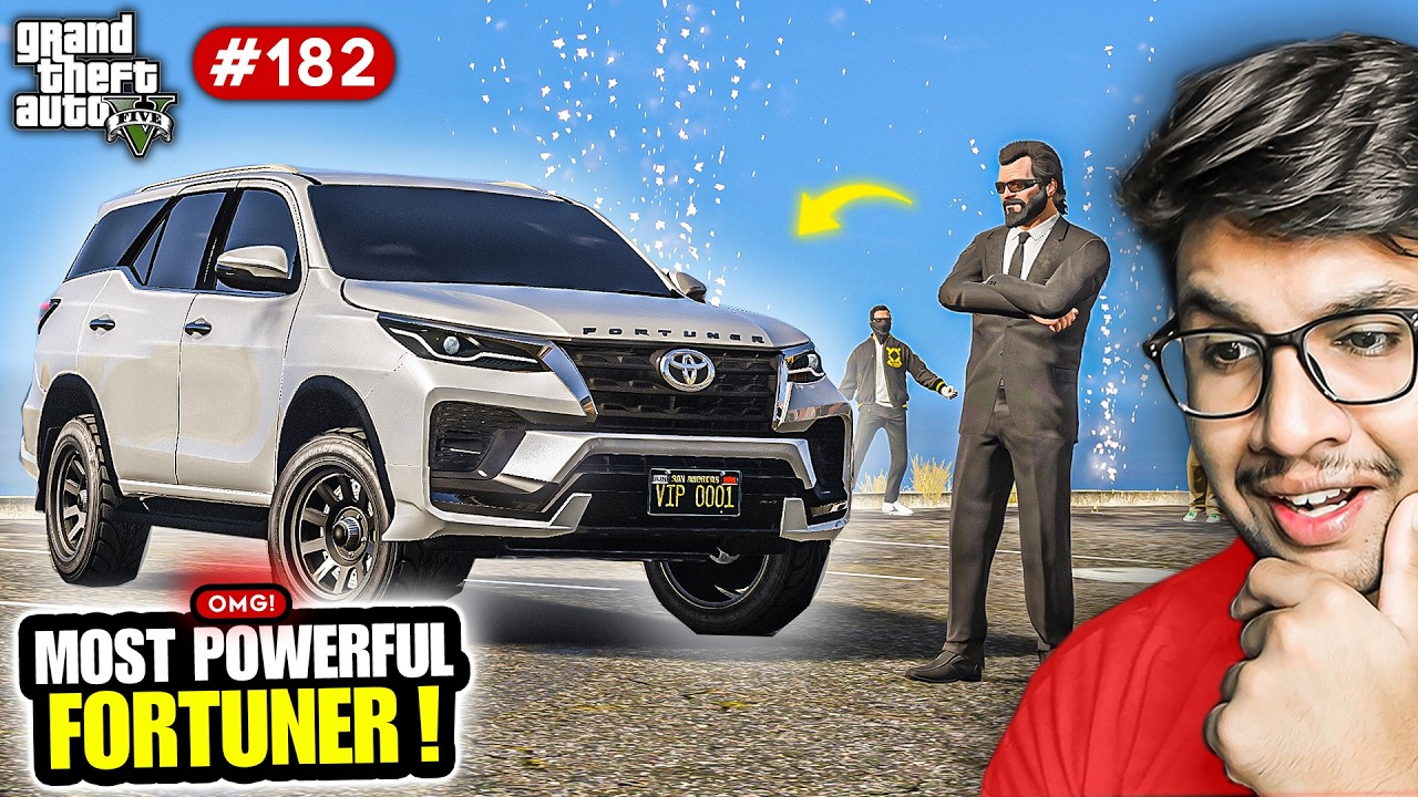 MOST POWERFUL FORTUNER FOR MICHAEL | GTA V GAMEPLAY #182
