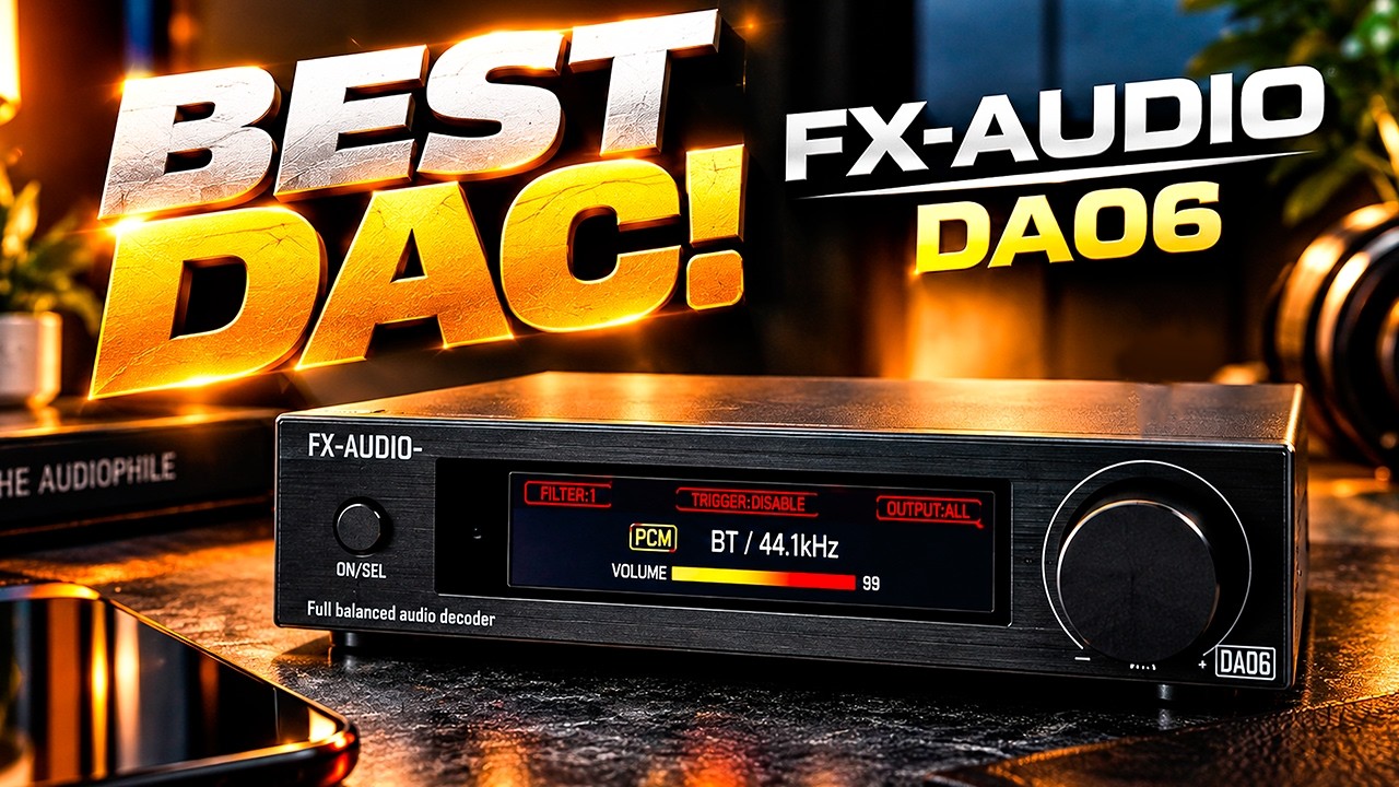 FX-AUDIO DA06: ТОПОВЫЙ ЦАП-ПРЕДУСИЛИТЕЛЬ ЗА $269?! ОН СЛИШКОМ ХОРОШ!