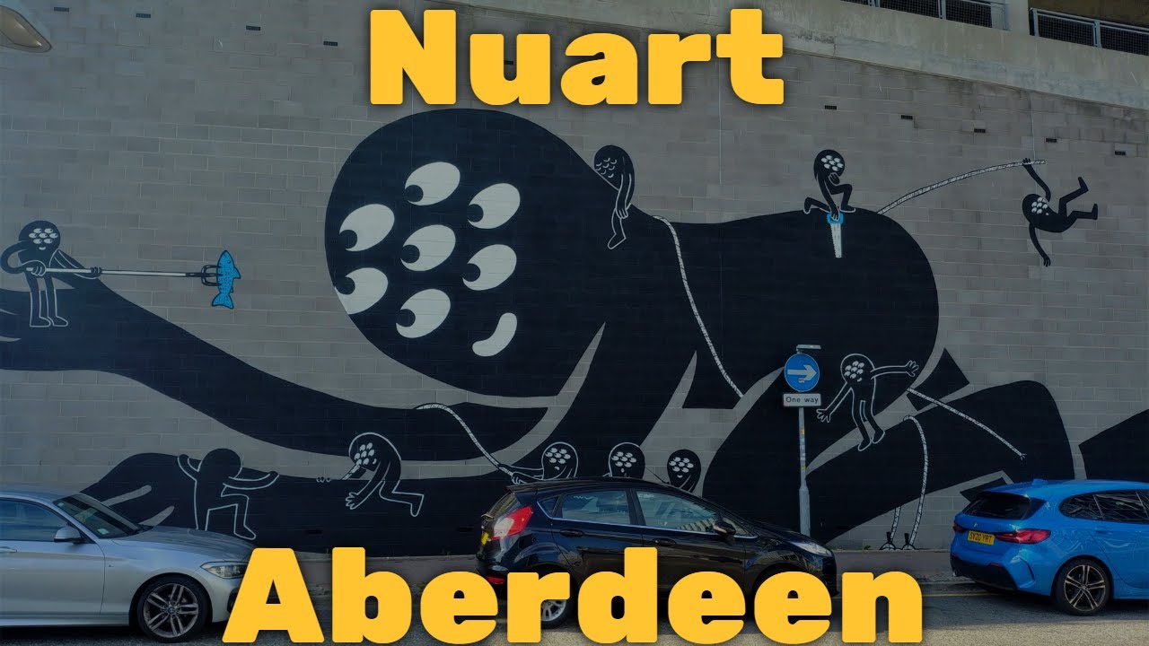 Discovering Nuart - The Street Art Festival of Aberdeen, Scotland
