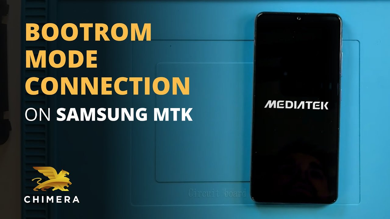 Подключение Samsung MTK Brootrom Mode с помощью ChimeraTool