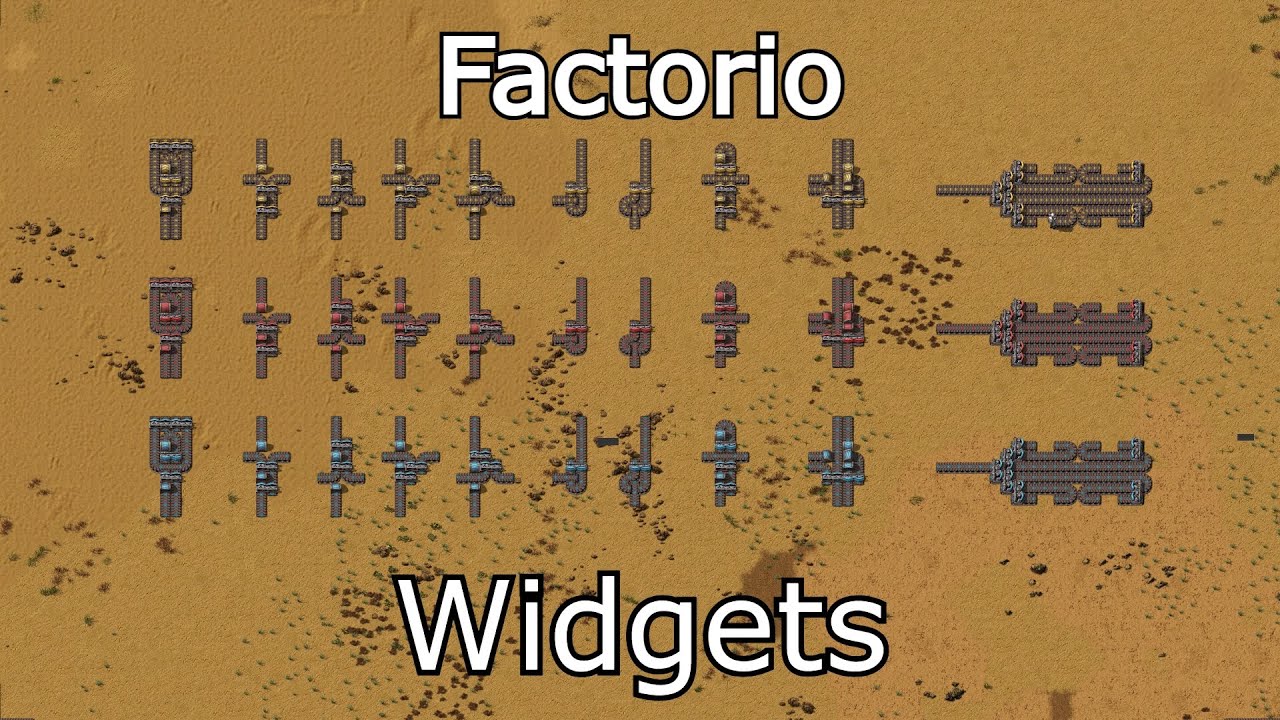 Factorio - Widgets