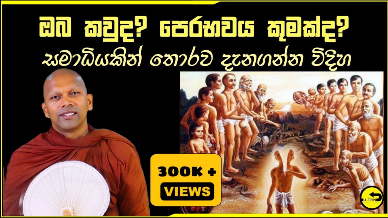 ඔබ කවුද​? පෙරභවය කුමක්ද​? ඔබ යන ගමන හරිද​? dharmayai obai | niwathapa thero | budhu bana sinhala