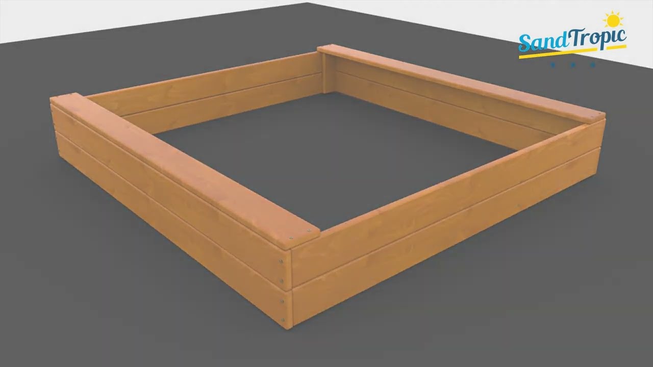Instrukcja złożenia piaskownicy SandTropic Optima 120cm