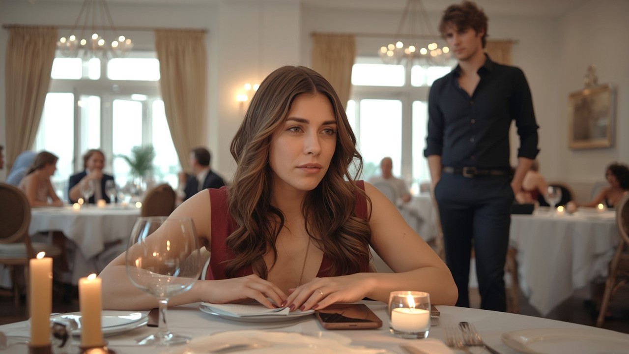 She Was Dumped at the Restaurant — The Alpha King Filled the Empty Seat. “His Loss.”