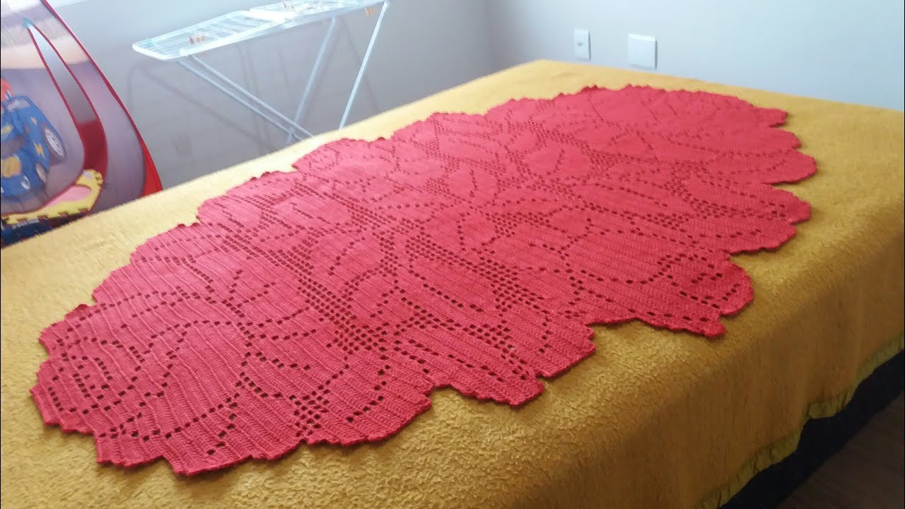 4 Rosas tapete de sala parte 1