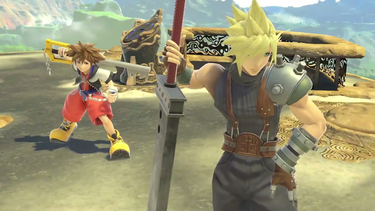 Sora Smash Ultimate Trailer (Gameplay part) but with Simple & Clean