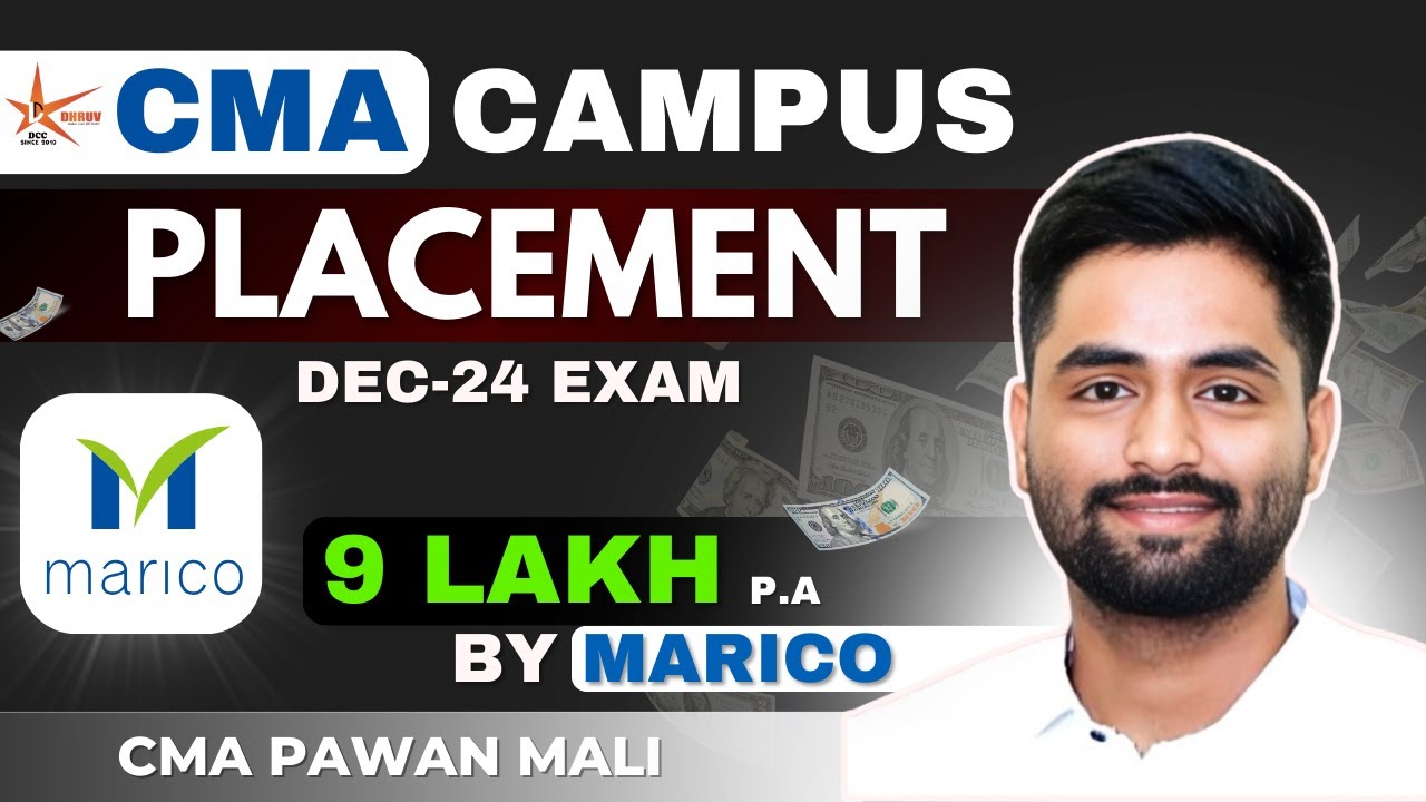 Mock Interview Of CMA Pawan Mali | Selected In MARICO 🤑💸 Package @  9 LPA #cmaplacement #marico