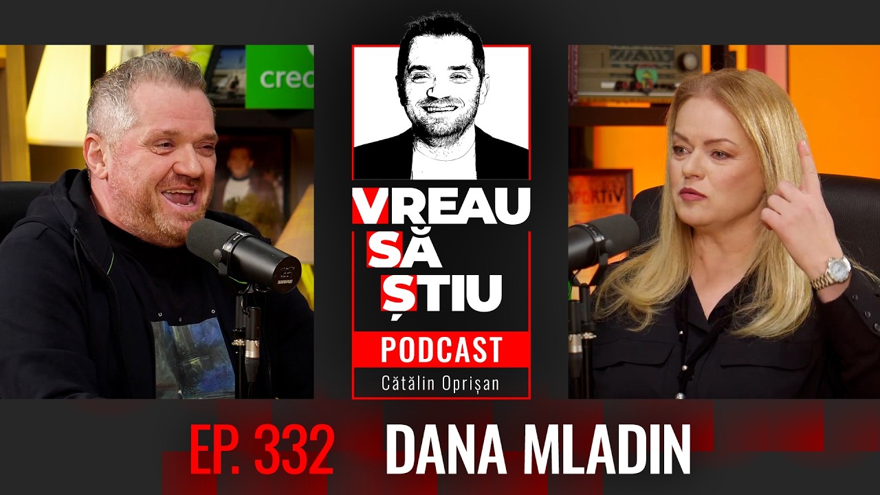 MLADIN: ”Uneori, eu și Dan Negru vrem să ne strângem de gât!” | VREAU SĂ ŞTIU EP. 332