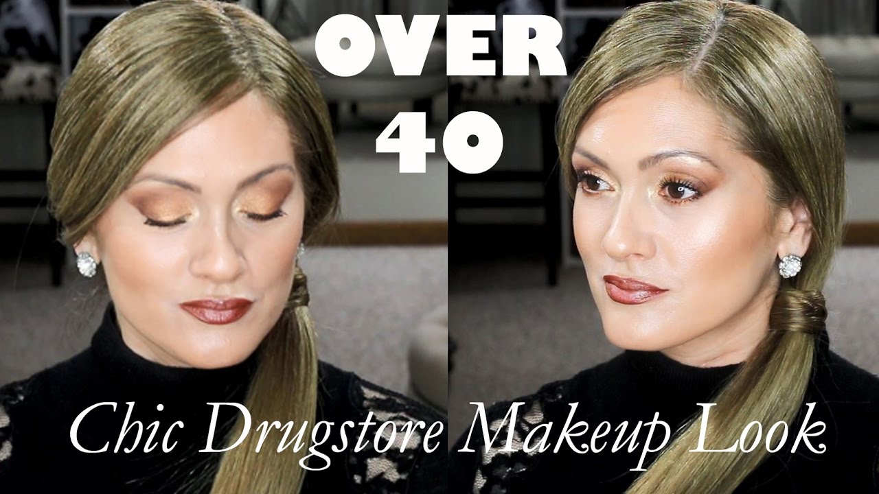 Chic Over 40 Drugstore Makeup Look