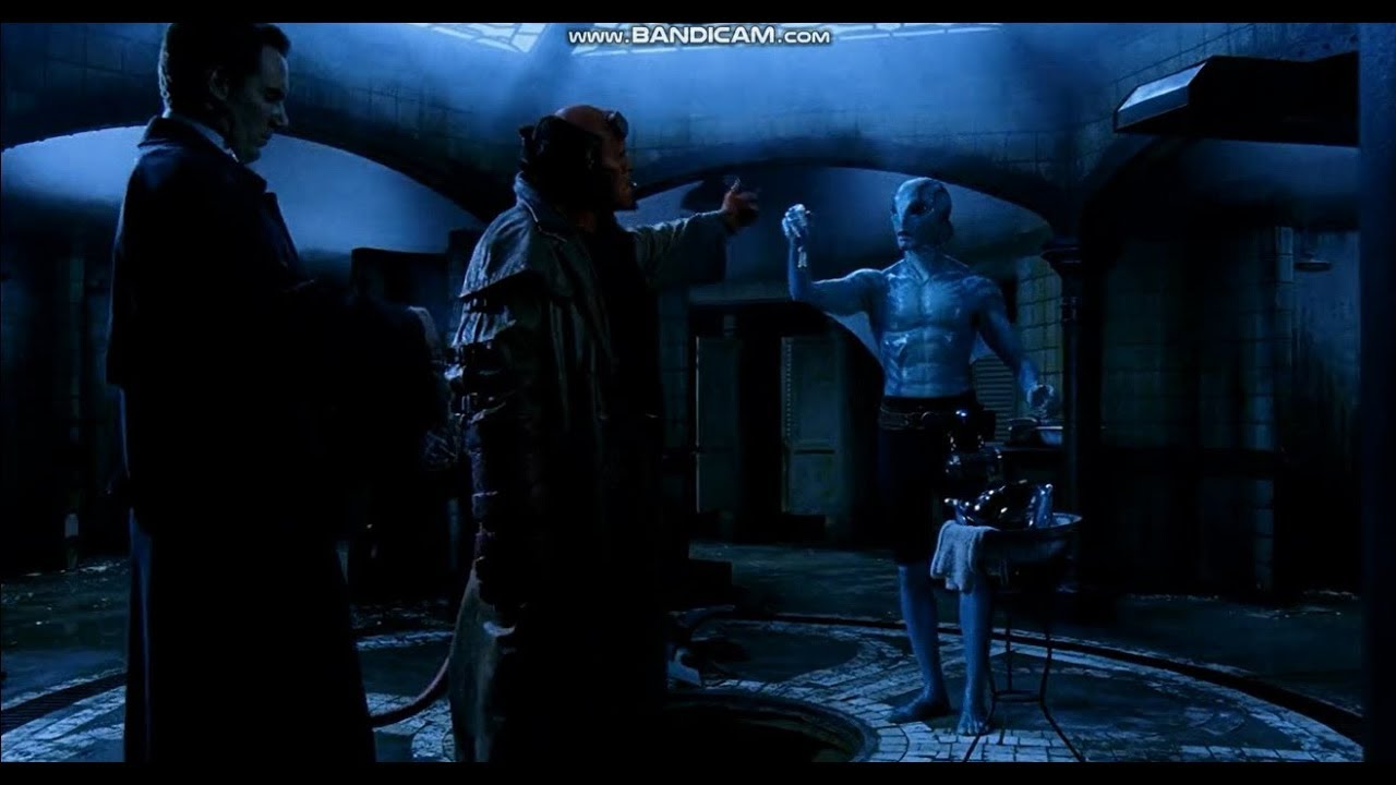 Hellboy Subway Scene