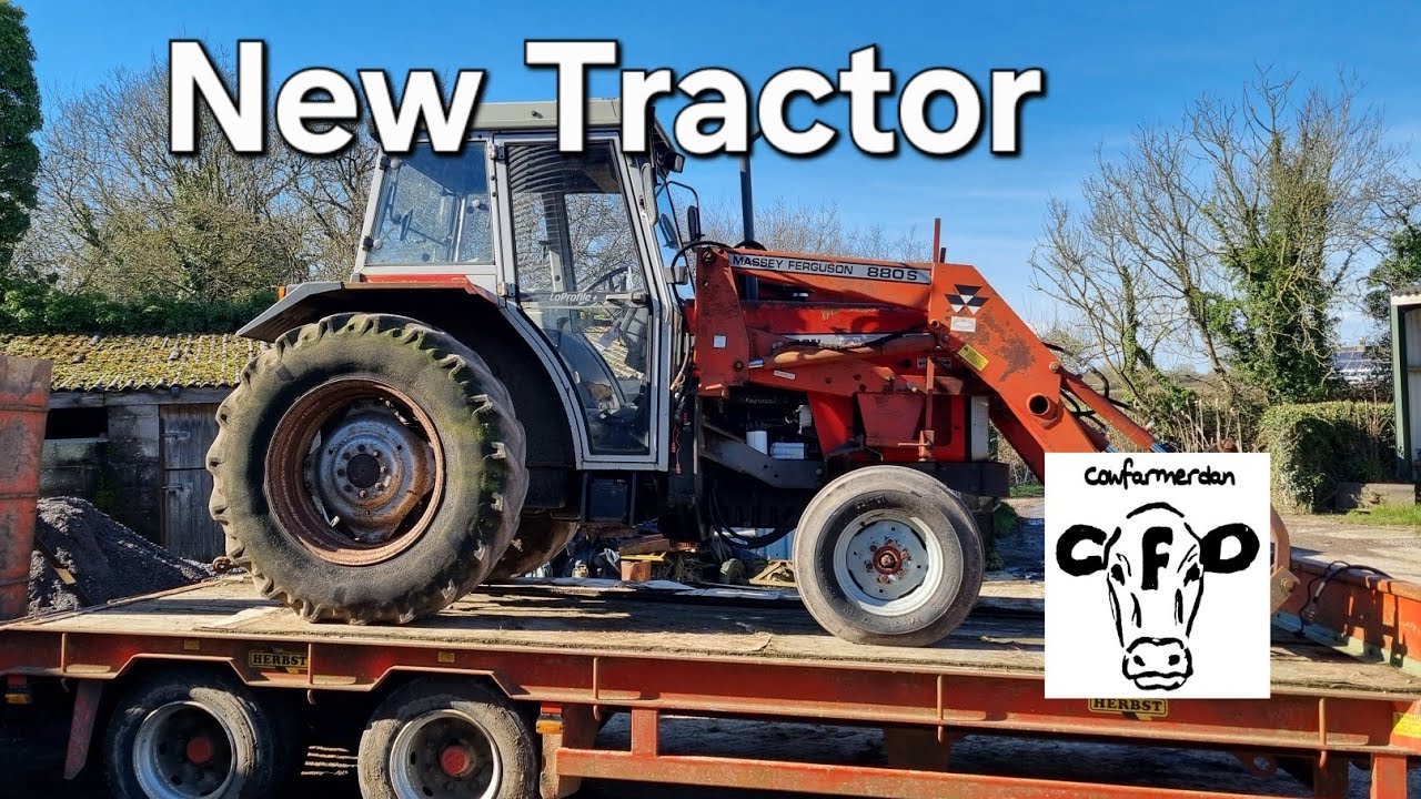 New arrival, Massey Ferguson 375 Tractor.