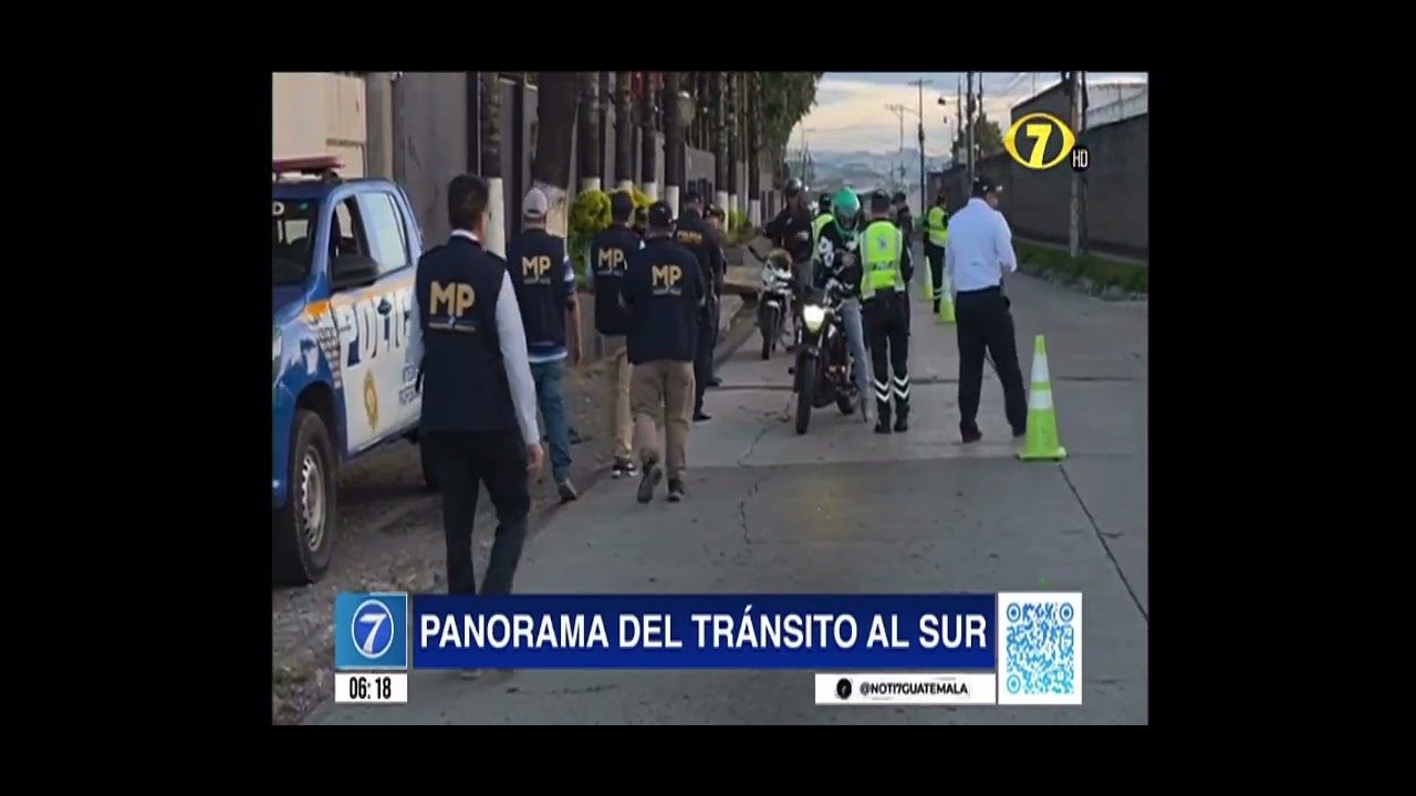 Noti 7 reporte del tránsito 18/07/2025