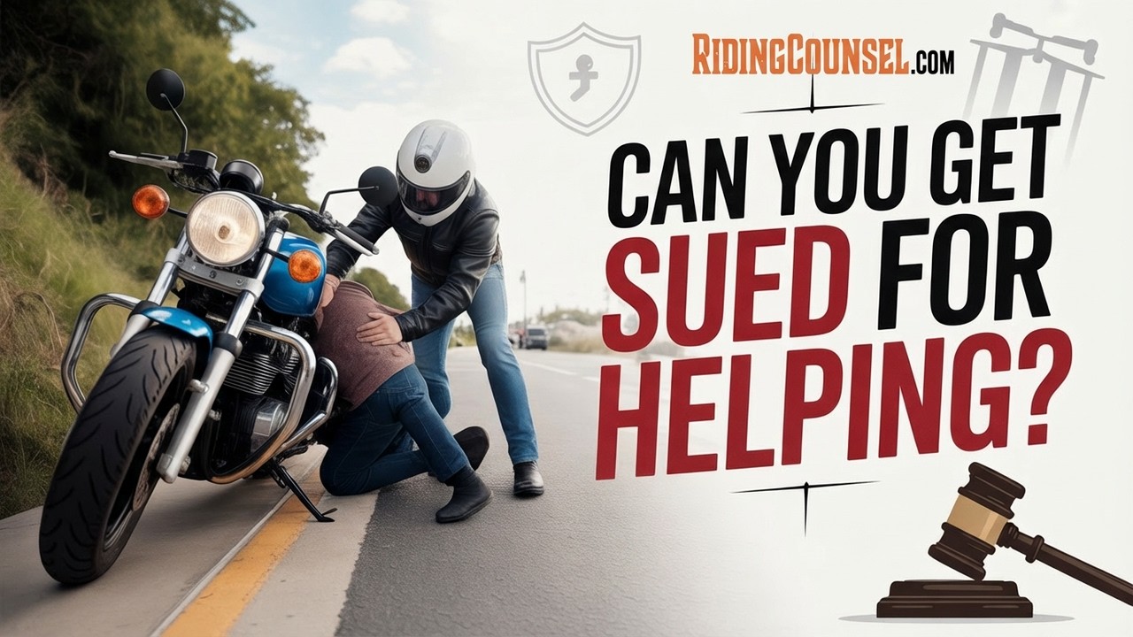 Helping at a Motorcycle Wreck: Are You Protected? Good Samaritan Law | Ep. 39