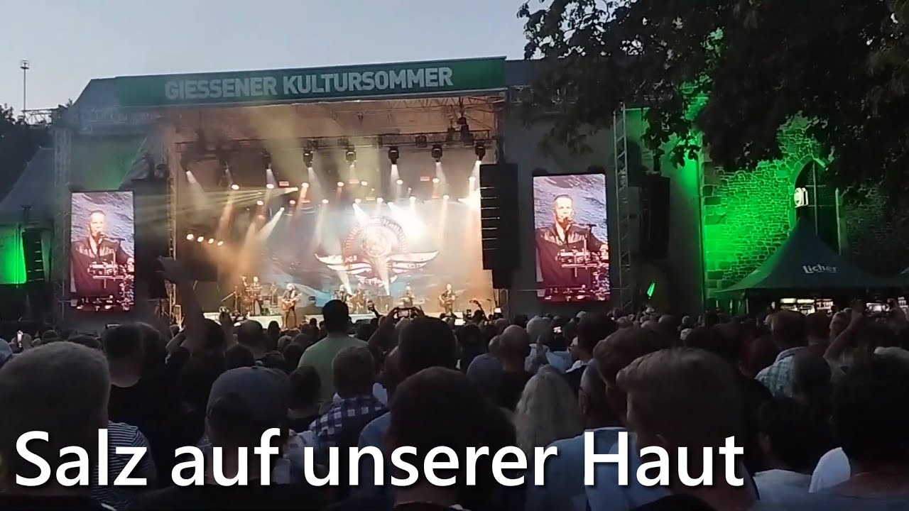Salz auf unserer Haut - Santiano (Live Gießener Kultursommer 2024)