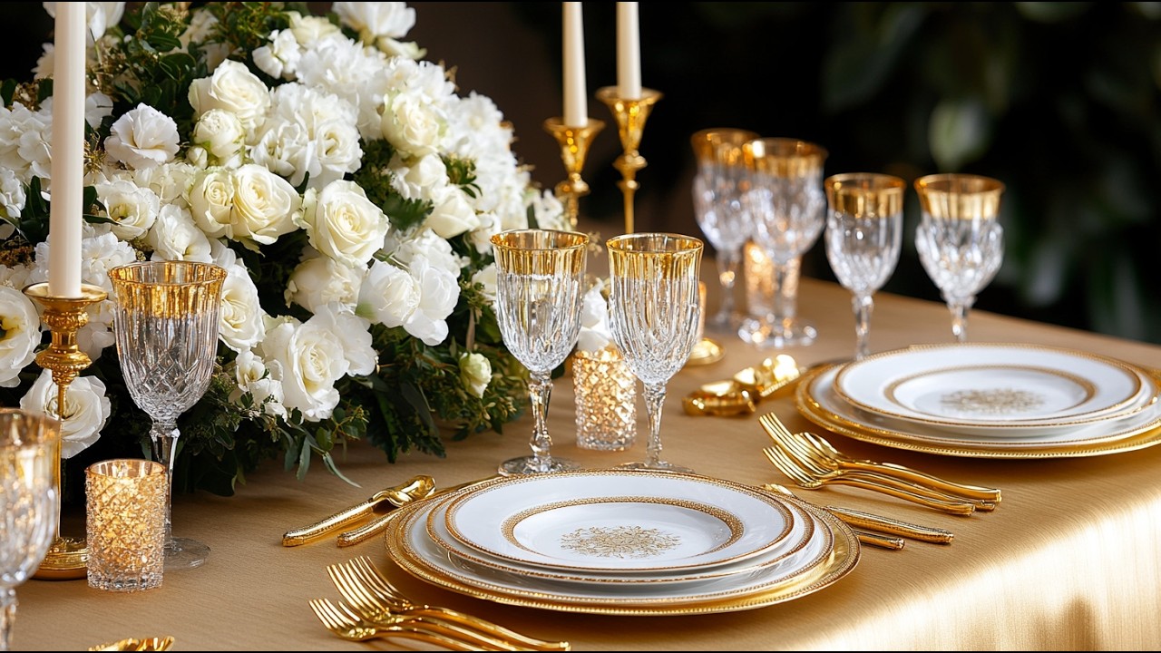 15 Glamorous New Year's Eve Dining Table Ideas for a Stunning Celebration