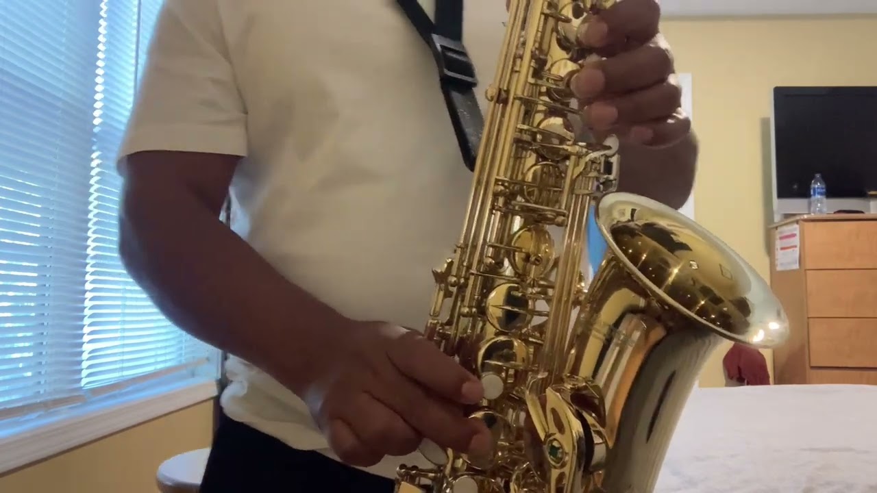 Escala de Do sostenido sax alto