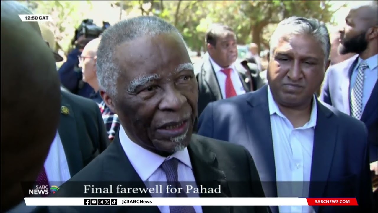 Former Presidents, Kgalema Motlanthe, Thabo Mbeki pay tribute to the late Aziz Pahad