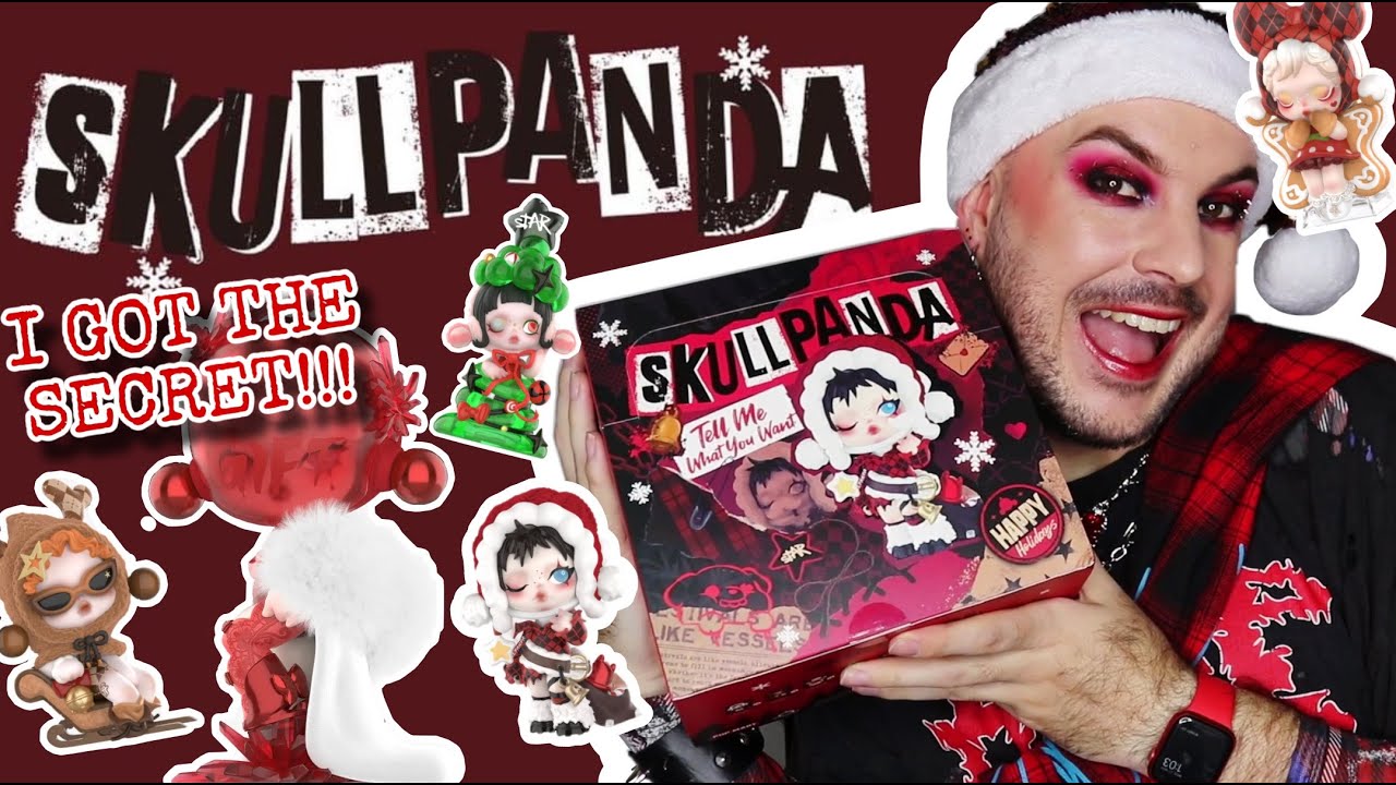 SKULLPANDA TELL ME WHAT YOU WANT SERIES UNBOXING