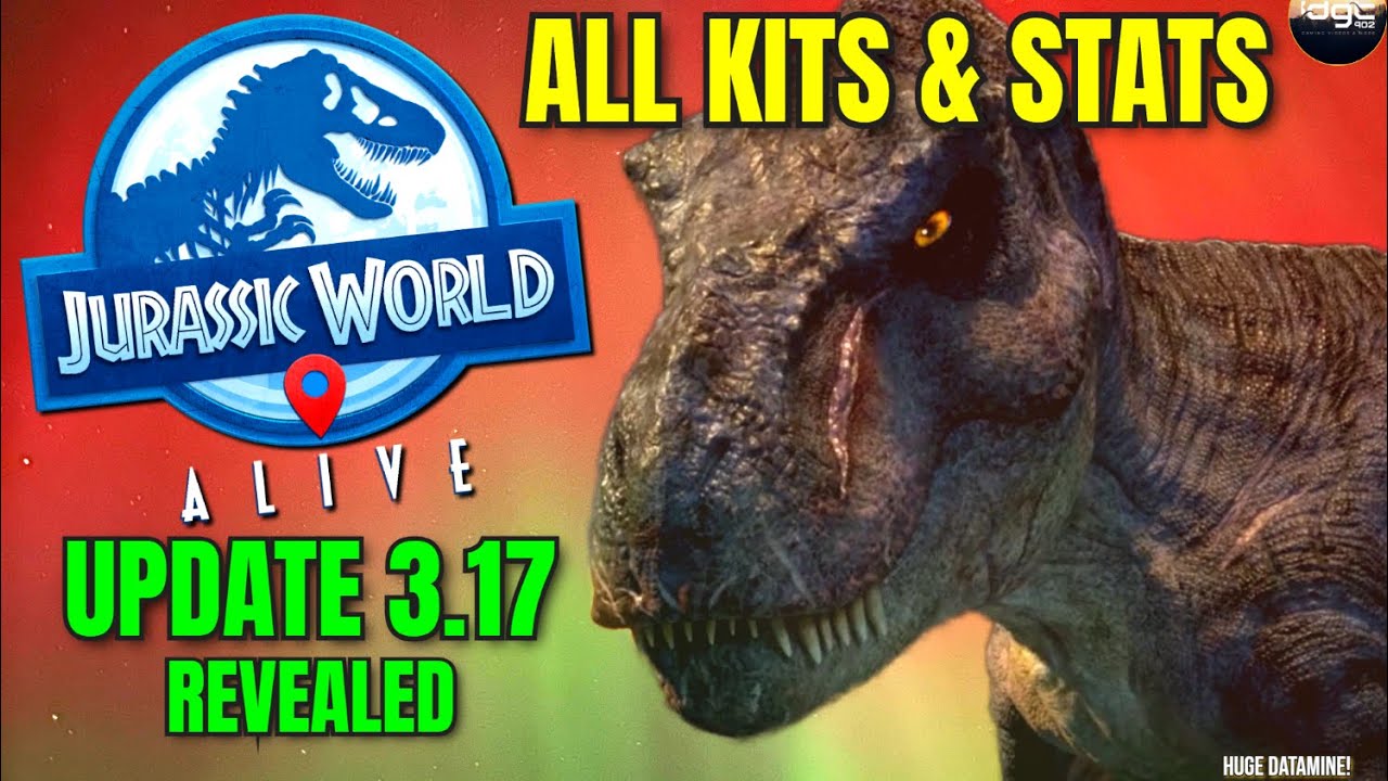 Complete Breakdown! All Dinosaurs in Jurassic World Alive Update 3.17