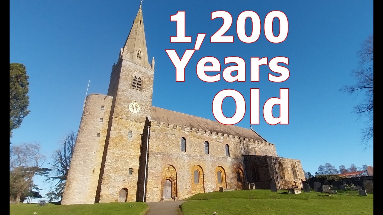 Exploring ancient places - The Anglo Saxon church of Brixworth, Northamptonshire