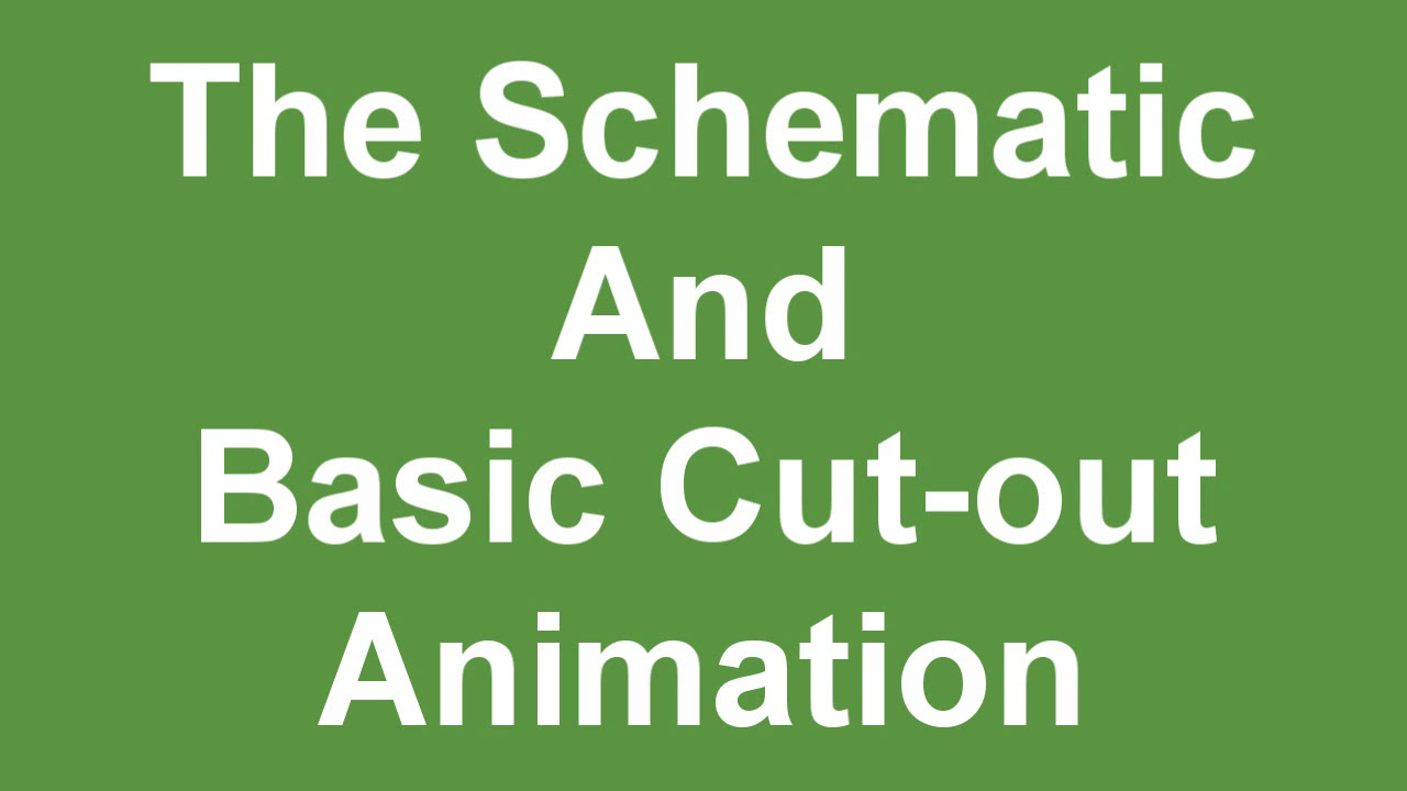 Opentoonz Tutorial 7 The Schematic And Basic Cut-out Animation