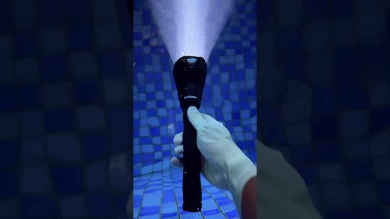 You won&rsquo;t believe how far this Nitecore MH40 PRO hits even under water. nitecorelights.com/mh40pro