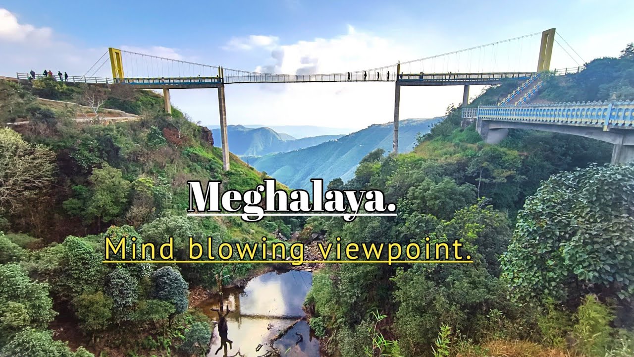 One of the most beautiful viewpoints in Meghalaya | Rangkylliaw Viewpoint.